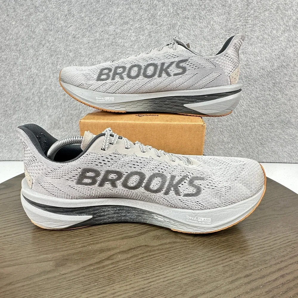 Brooks Hyperion 2 Running Shoes Mens 14D Grey Black Mesh